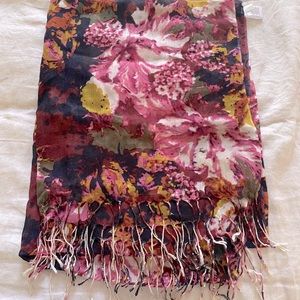 Floral scarf